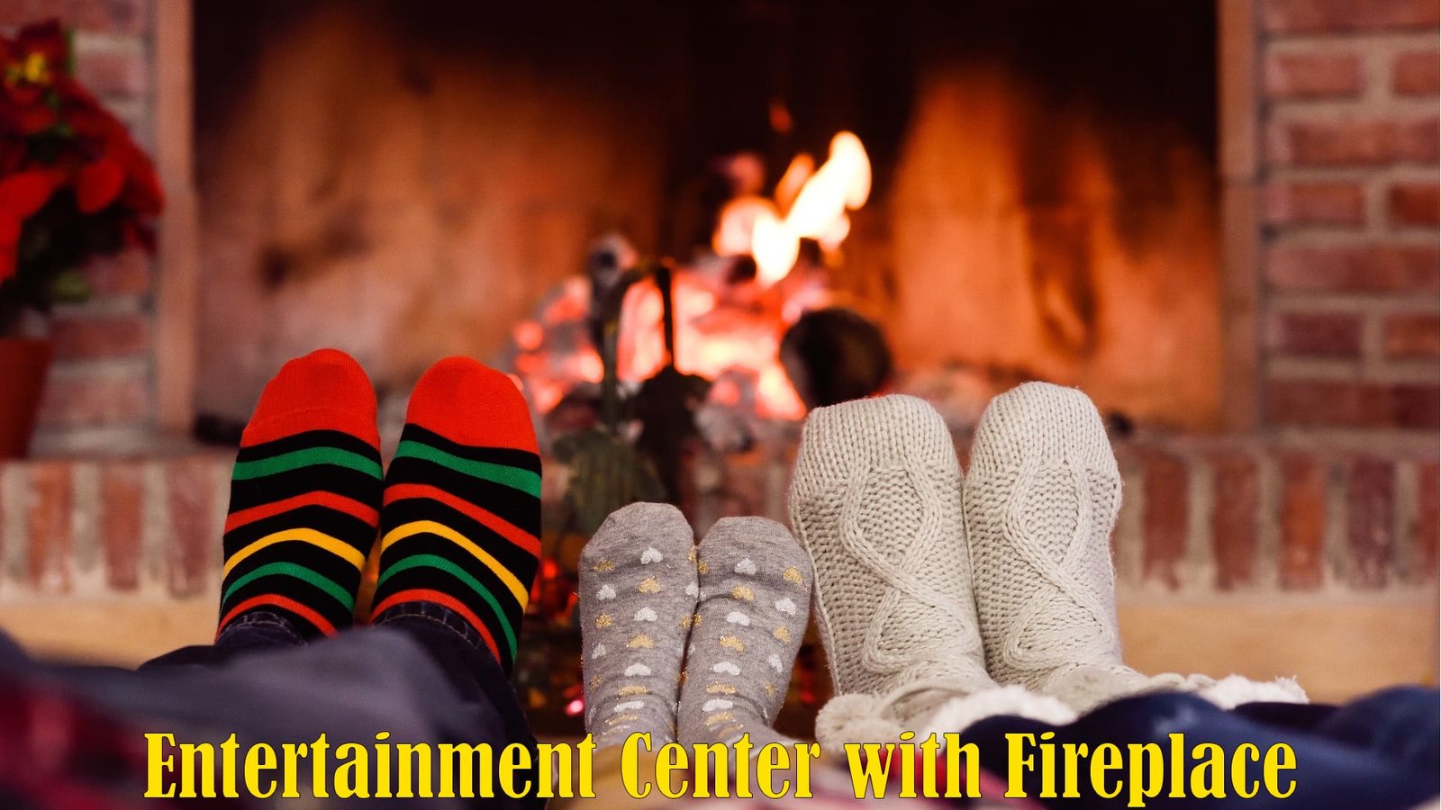 Entertainment Center with Fireplace