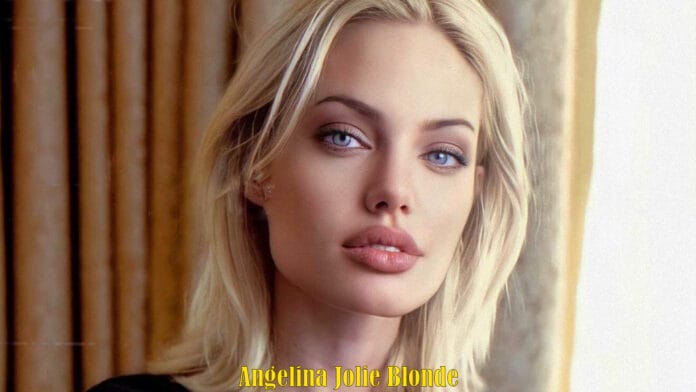 Angelina Jolie Blonde