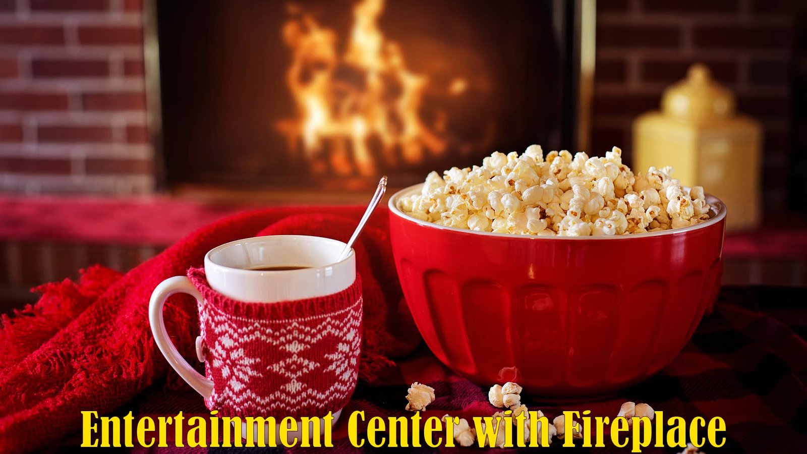 Entertainment Center with Fireplace