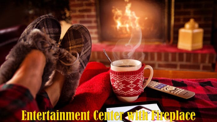 Entertainment Center with Fireplace