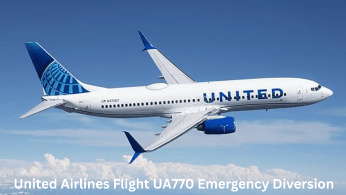 United Airlines Flight UA770 Emergency Diversion